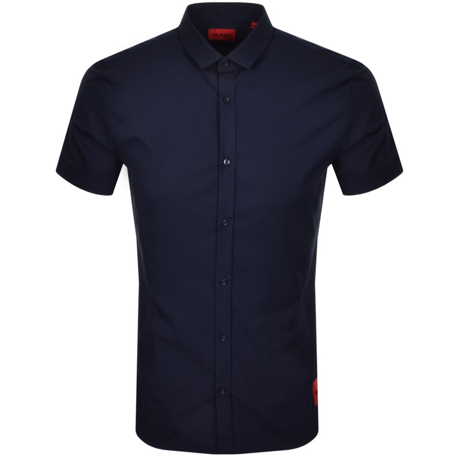 Alternative Image for ProductHUGO Empson Short Sleeve Shirt Navy1
